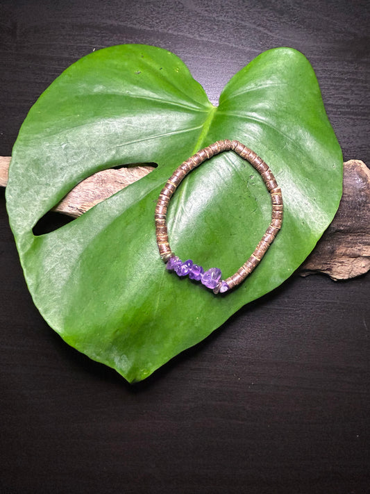 Amethyst Splitterarmband