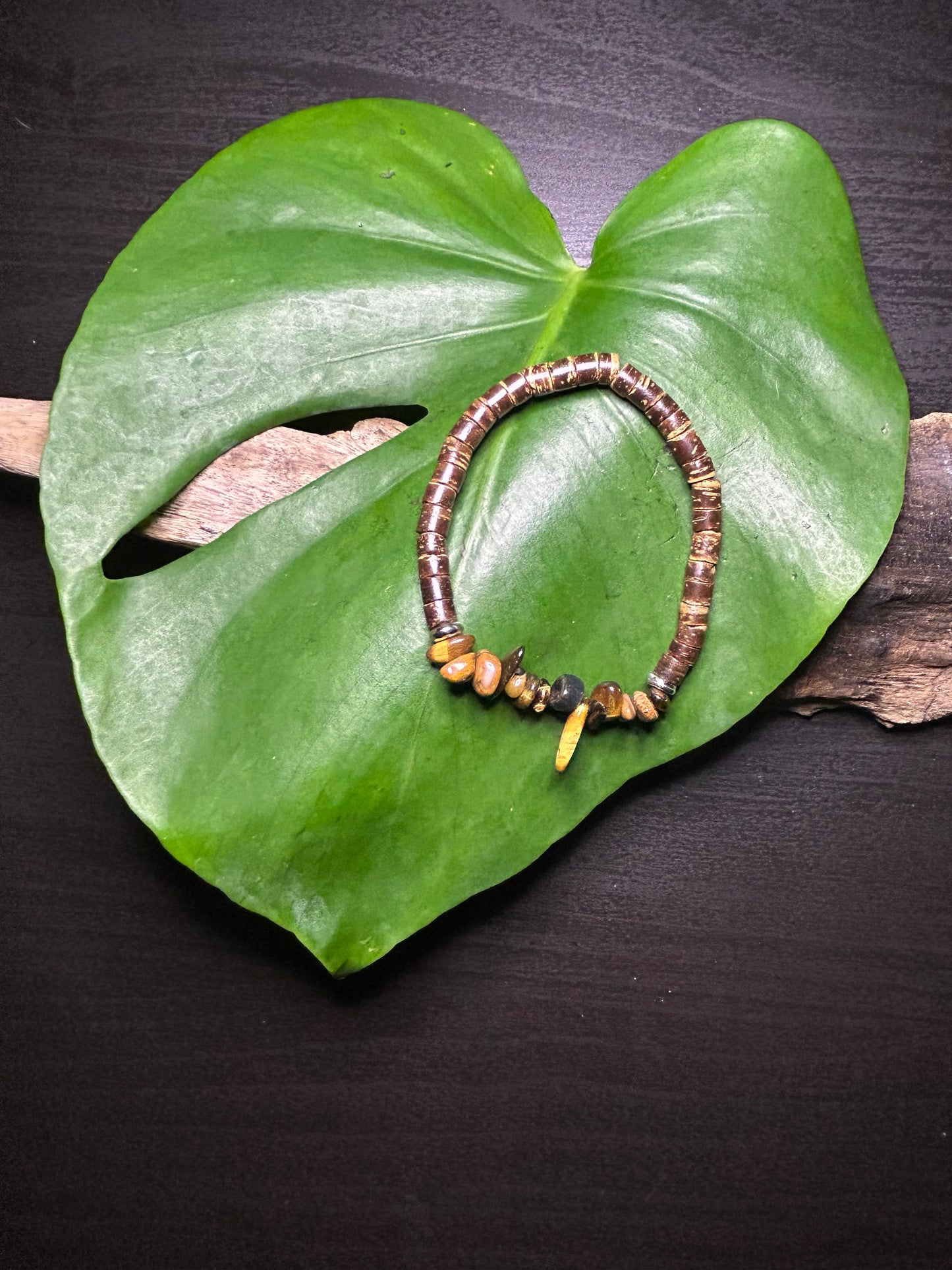 Tiger Auge Splitterarmband
