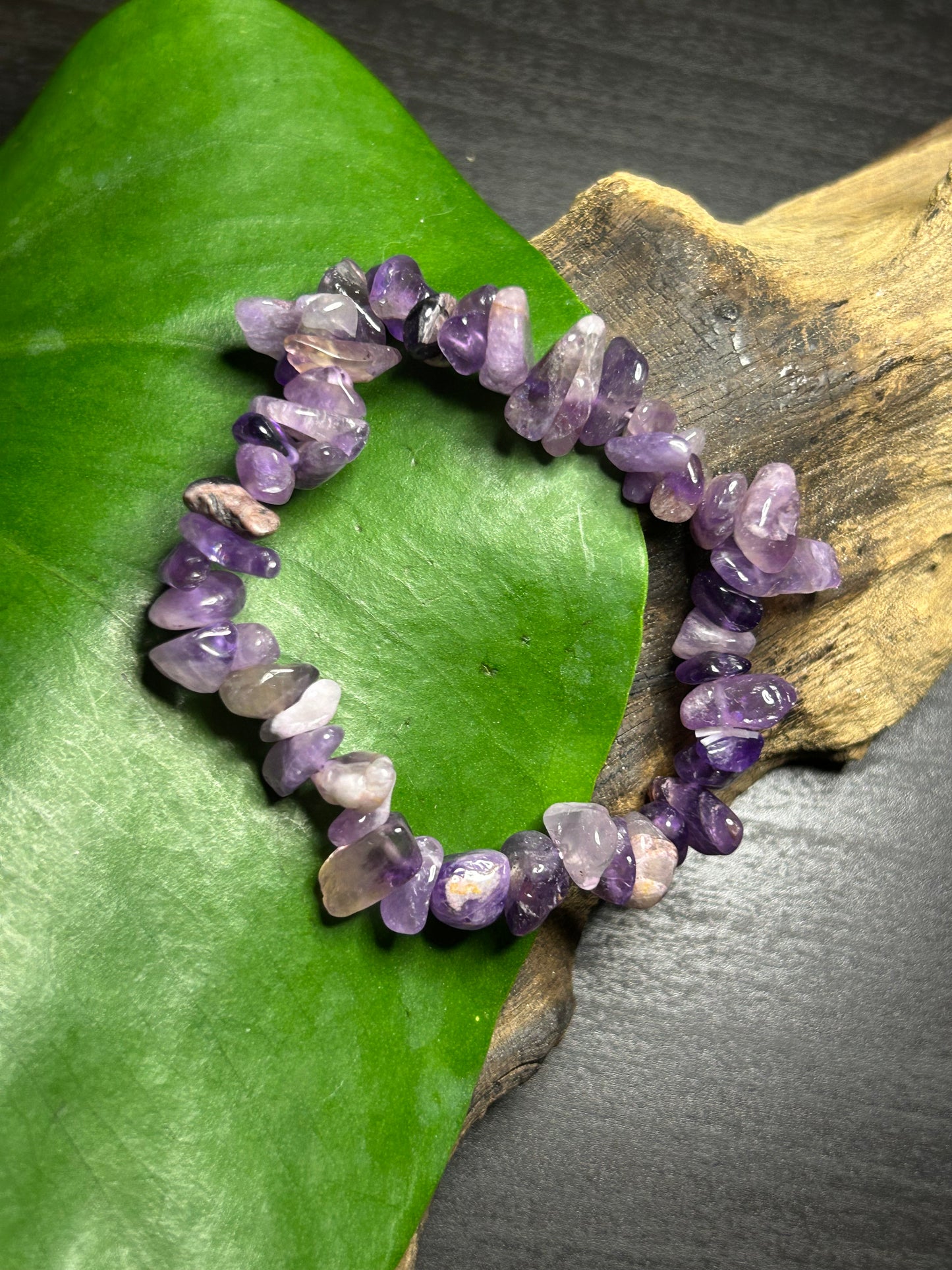 Amethyst Splitterarmband