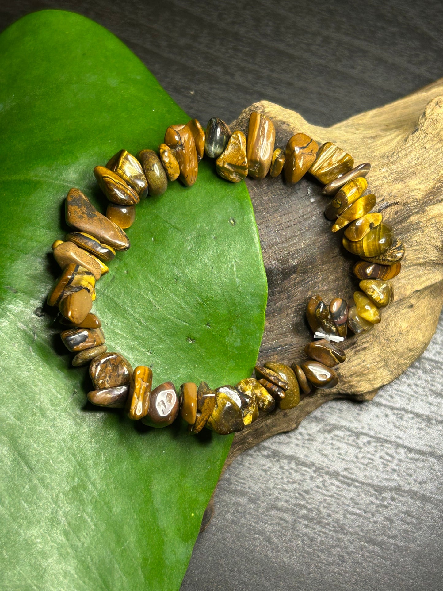 Tigerauge Splitterarmband