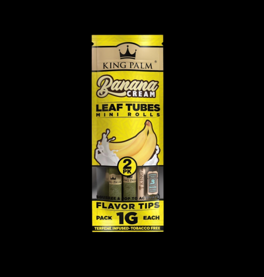 🍌Banana Cream King Palm Mini Rolls (2 Stück)